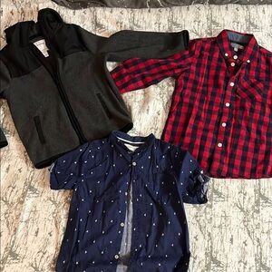 Dress Shirt and Sweater Lot